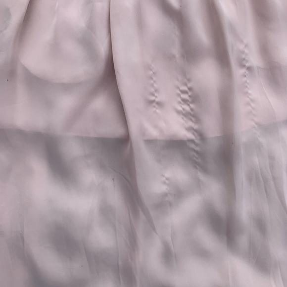 Flowy high/low petal pink Talula skirt M - Picture 3 of 5